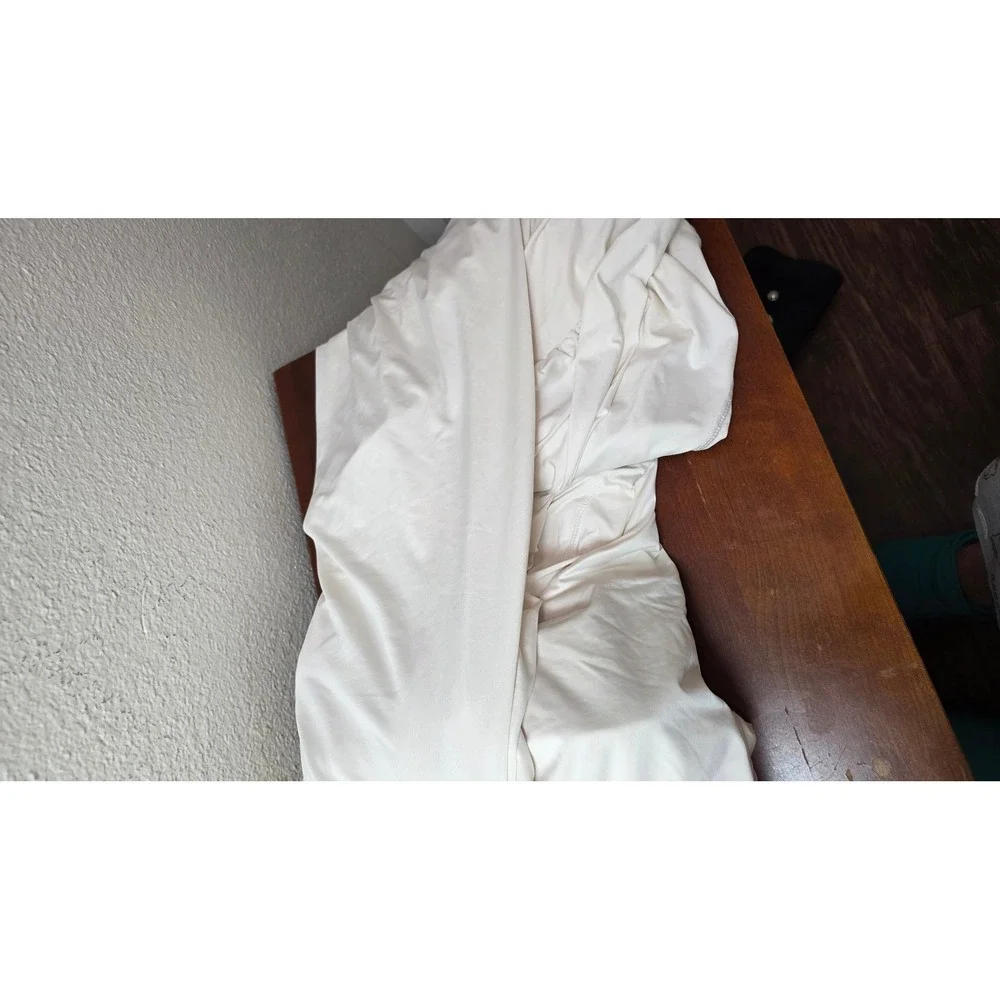 SHEEX Performance King Sheet Set Cream Polyester Spandex Cooling Bedding Set 3pc